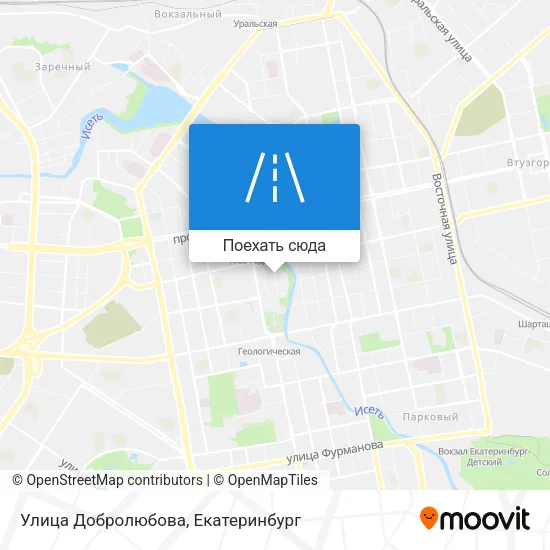 Карта Улица Добролюбова