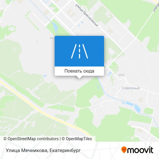 Карта Улица Мечникова