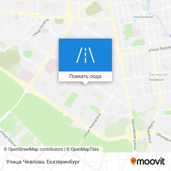 Карта Улица Чкалова
