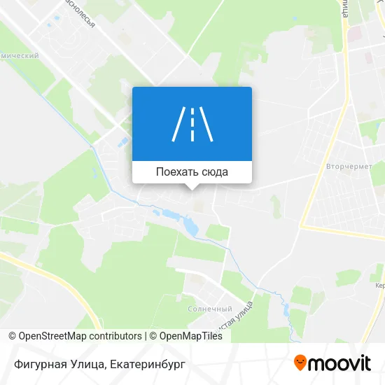 Карта Фигурная Улица