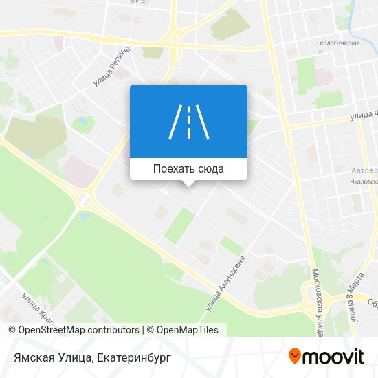 Карта Ямская Улица