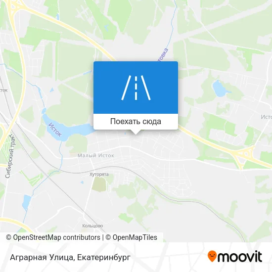 Карта Аграрная Улица