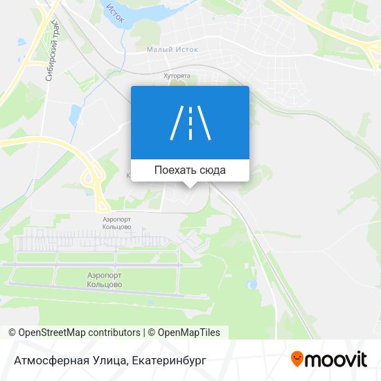 Карта Атмосферная Улица