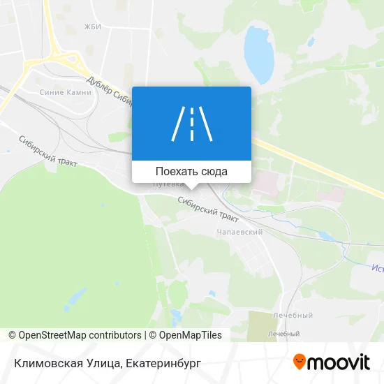 Карта Климовская Улица