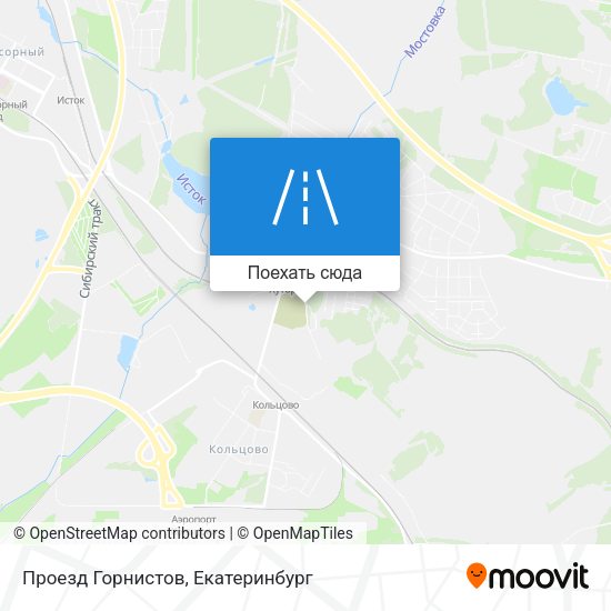 Карта Проезд Горнистов
