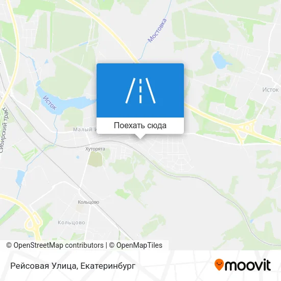 Карта Рейсовая Улица