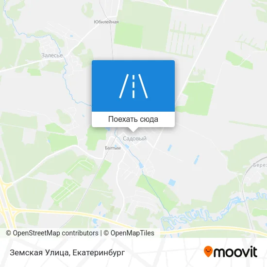 Карта Земская Улица