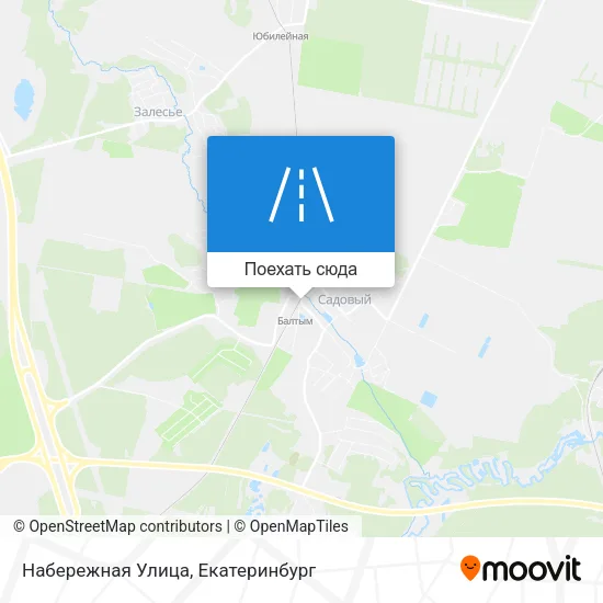 Карта Набережная Улица