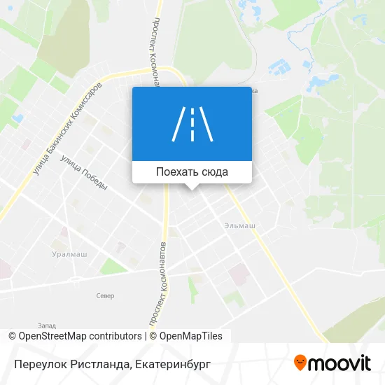 Карта Переулок Ристланда