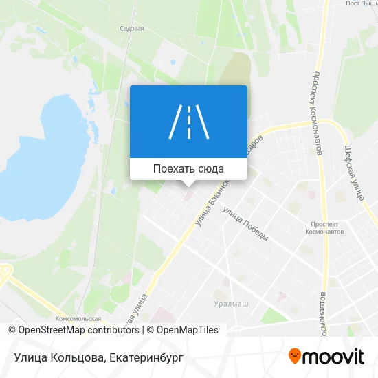 Карта Улица Кольцова