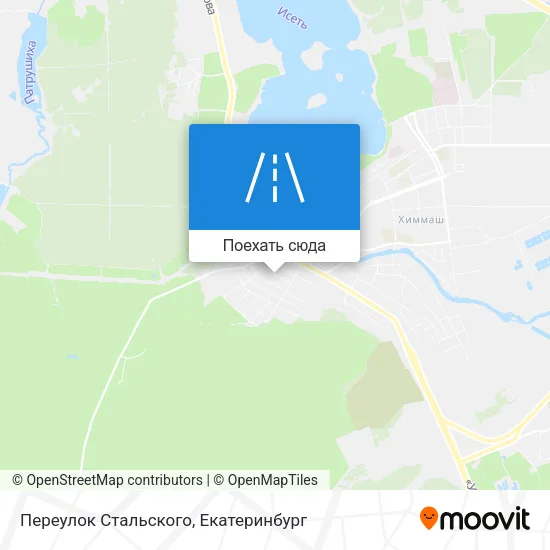 Карта Переулок Стальского