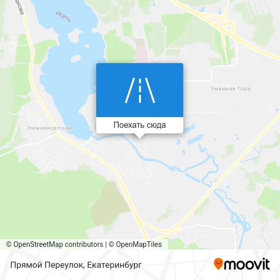 Карта Прямой Переулок