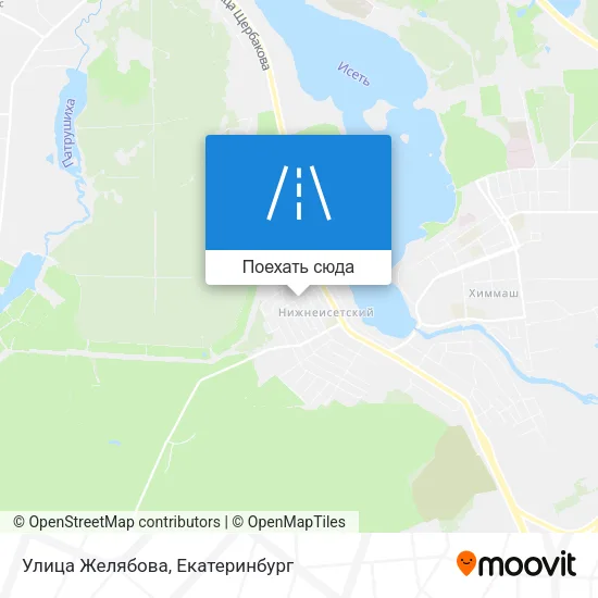 Карта Улица Желябова