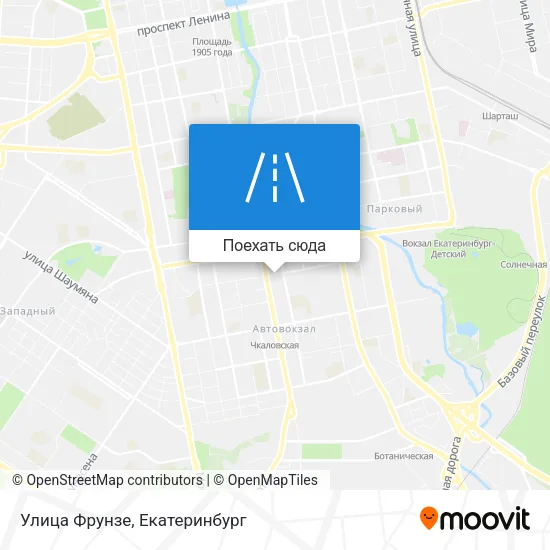 Карта Улица Фрунзе