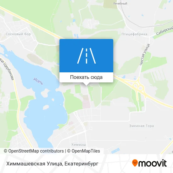 Карта Химмашевская Улица