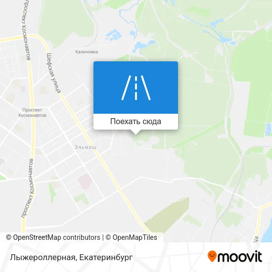 Карта Лыжероллерная