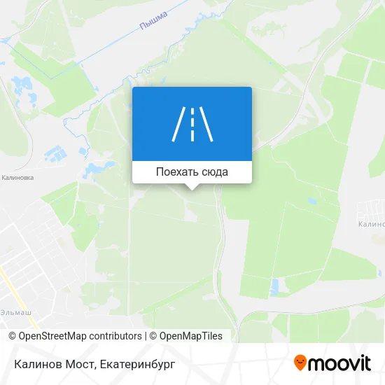 Карта Калинов Мост
