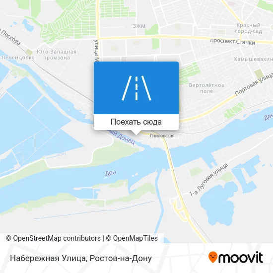 Карта Набережная Улица