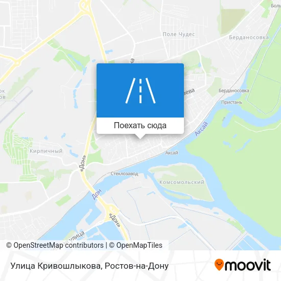 Карта Улица Кривошлыкова