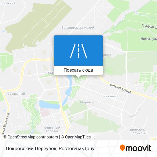 Карта Покровский Переулок