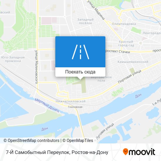 Карта 7-Й Самобытный Переулок