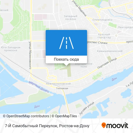 Карта 7-Й Самобытный Переулок