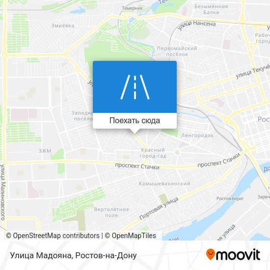 Карта Улица Мадояна