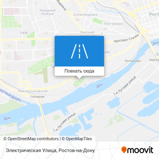 Карта Электрическая Улица