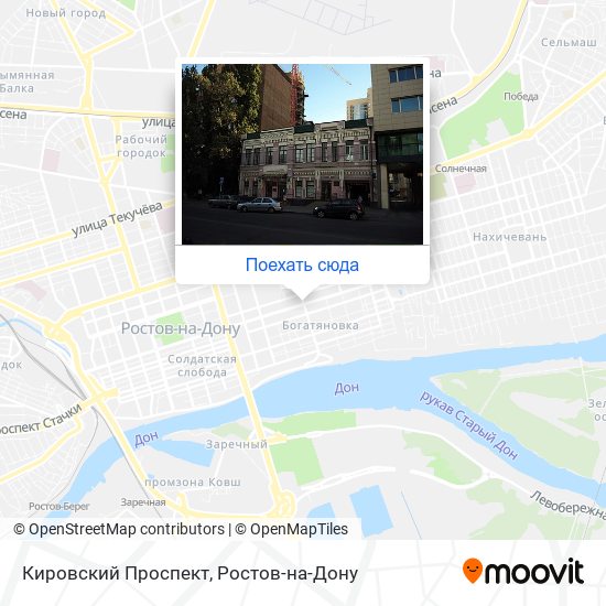 Карта Кировский Проспект