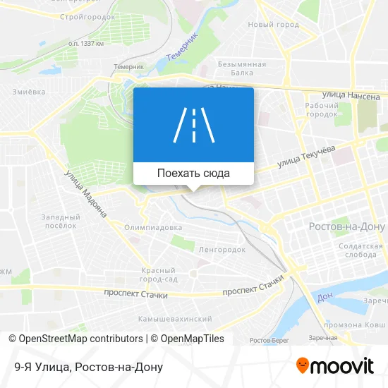 Карта 9-Я Улица