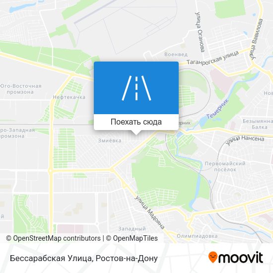 Карта Бессарабская Улица