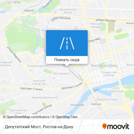 Карта Депутатский Мост