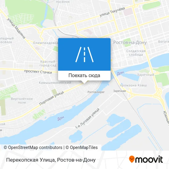 Карта Перекопская Улица