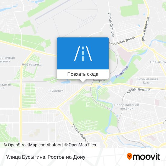 Карта Улица Бусыгина