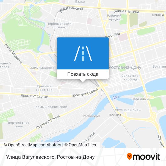 Карта Улица Вагулевского
