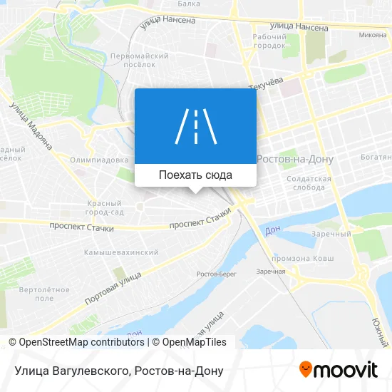 Карта Улица Вагулевского