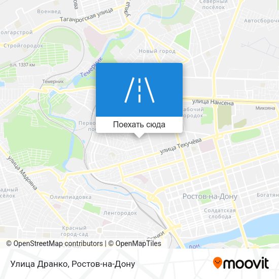 Карта Улица Дранко