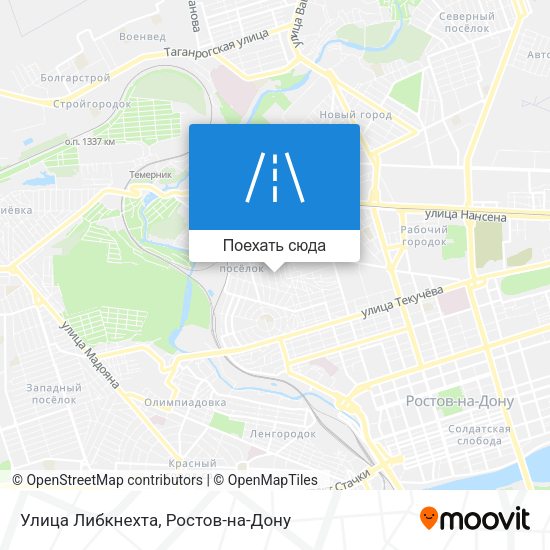 Карта Улица Либкнехта