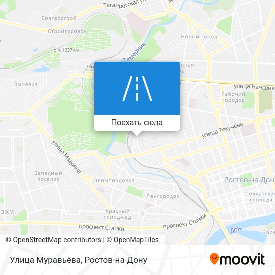 Карта Улица Муравьёва
