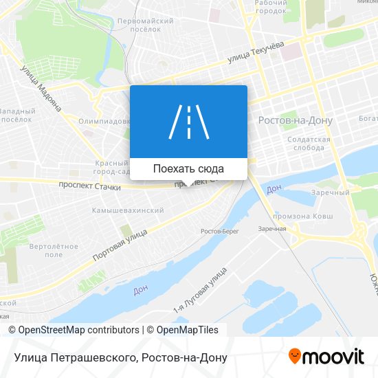 Карта Улица Петрашевского