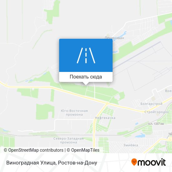 Карта Виноградная Улица