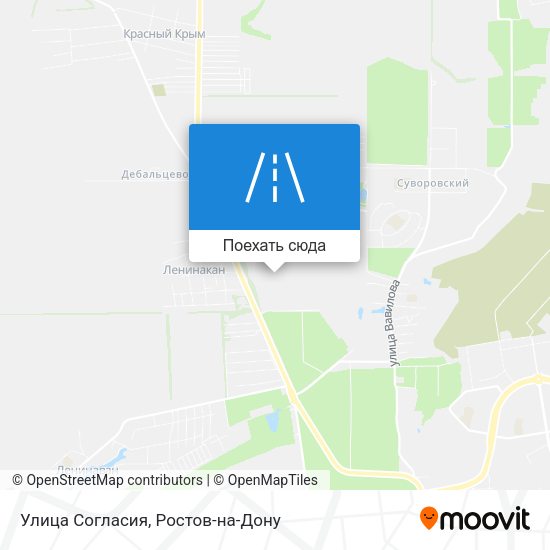 Карта Улица Согласия