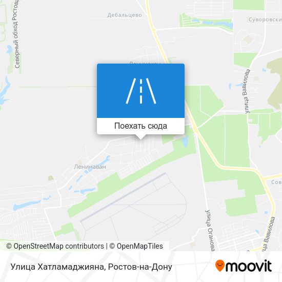 Карта Улица Хатламаджияна