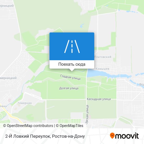 Карта 2-Й Ловкий Переулок