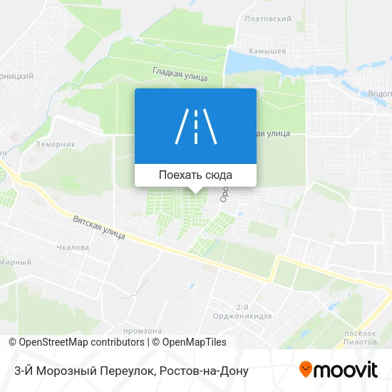 Карта 3-Й Морозный Переулок