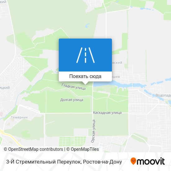 Карта 3-Й Стремительный Переулок
