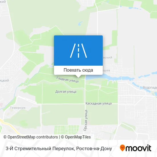 Карта 3-Й Стремительный Переулок
