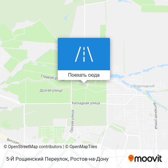 Карта 5-Й Рощинский Переулок