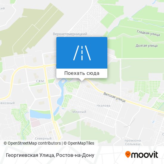 Карта Георгиевская Улица