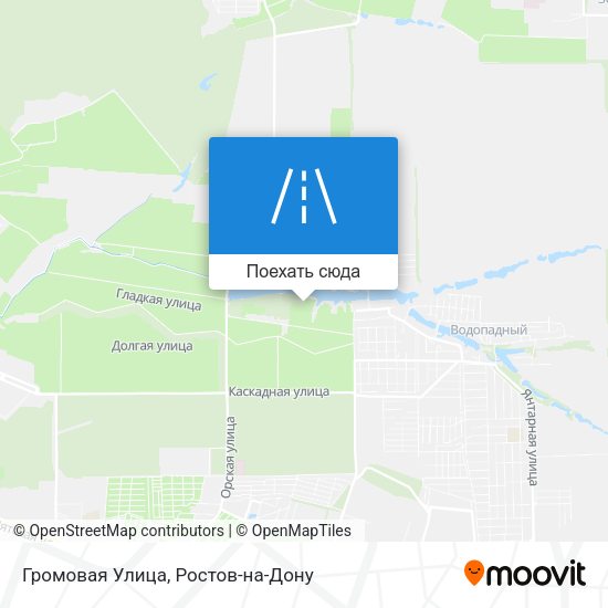 Карта Громовая Улица